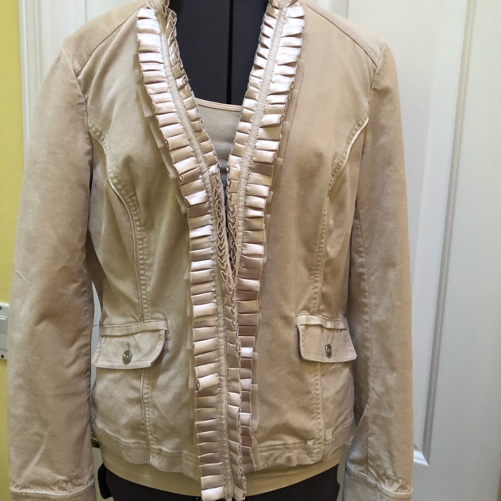 WHBM velvet jacket